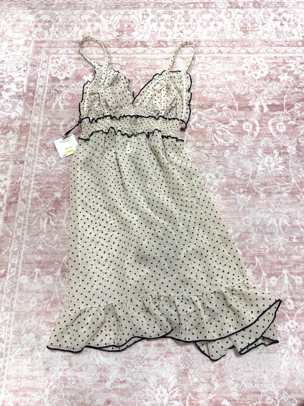 NWT 🖤 Set Polka Dot Nighty By Jessica Simpson - Picture 6 of 10